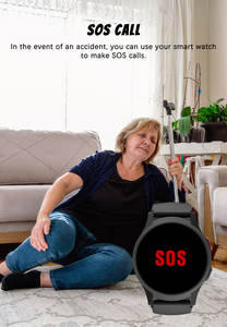 4G GPS Localisation Personnes Âgées Montre Intelligente NL18 3D Détection de Chute Alarme SOS Appel d'Urgence GPS WiFi LBS BT Localisation Pour Personnes Âgées Solitaire - Product Image 2