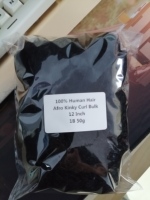 Extensions de cheveux humains afro crépus en vrac de 12 pouces, 50g, 100% cheveux humains, pour dreadlocks, cheveux humains afro crépus en vrac pour locs