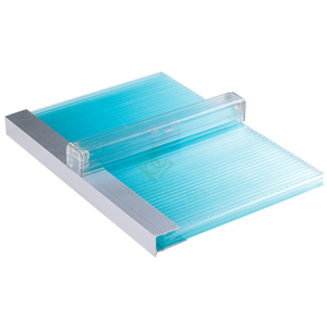 Panneau de toiture en polycarbonate PC <span class=keywords><strong>Danpalon</strong></span> pour éclairage naturel, structure en U, panneau de vitrage - Product Image 5