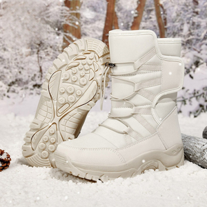 <span class=keywords><strong>Bottes</strong></span> de neige en fourrure chaudes d'extérieur pour hommes chaussures mi-longues en coton chaussures de neige pour femmes à la mode <span class=keywords><strong>meilleures</strong></span> ventes pour l'<span class=keywords><strong>hiver</strong></span> - Product Image 4