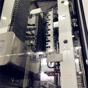 Centro de Procesamiento de fresado y perforación de agujeros de vidrio CNC, alta velocidad, Vertical y automática