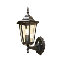 Lampe murale extérieure de style moderne en aluminium avec verre LED pour portail principal