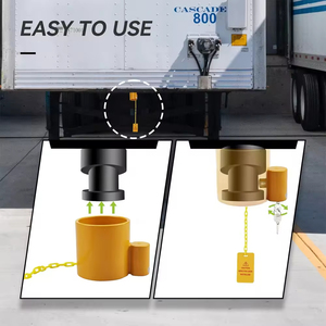 Verrou de cinquième roue en acier Ambull Factory ODM OEM avec étiquette d'avertissement antivol <span class=keywords><strong>pour</strong></span> remorques à cinquième roue/semi-remorques/camping-cars/conteneurs - Product Image 6