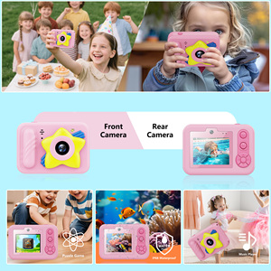 Cámara Digital HD 1080p CMOS para Niños, Mini Cámara con Gran Angular de 360°, Resistente a Caídas y Lluvia, Pantalla de 2.4'', Reproductor MP3, Memoria Integrada de 32GB - Product Image 5