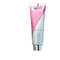 Tube souple en aluminium/plastique personnalisé de couleur rouge pour cosmétiques, lotion pour les mains, modèle LIXIN/OEM LX390, fabriqué dans le Guangdong
