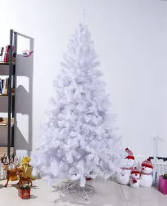 Decoração de natal, suprimentos para decoração natalina, 120cm-180cm, iluminação externa, preta, vermelha, rosa, artificial, pvc, árvore de natal