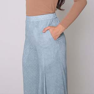 Nuovo Modello <span class=keywords><strong>Pantaloni</strong></span> <span class=keywords><strong>Palazzo</strong></span> Stile Europeo per Donne Formose - Product Image 2