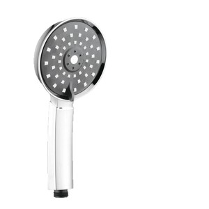 Pommeau de douche à main trois fonctions avec jet réglable, rond, en ABS - Product Image 5