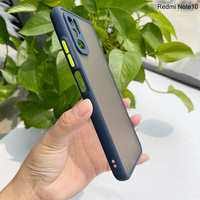 Coque souple en TPU pour Xiaomi, compatible modèles Mi 10, Hawkey, Redmi Note 10, 10s, 9, 8 Pro, 5G, rigide, translucide, mat, Flexible