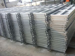 Panneau d'échafaudage en métal de haute qualité <span class=keywords><strong>Altrad</strong></span> galvanisé Layher échafaudage en métal planche en acier pour outils de construction - Product Image 6