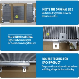 Condenseur de climatisation pour Volvo EC480D EC480E EC700C PL4611 FC2924C 14645543 - Product Image 2