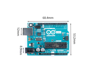 Placa DE DESARROLLO Arduino uno R3 original y nueva con microcontrolador Atmega328P AVR de 8 bits para programación - Product Image 4