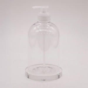 Bouteille de lavage corporel plate en plastique PET de haute qualité avec pompe pulvérisatrice 300ml/500ml – Fabricant, Vente en gros, Personnalisation OEM ODM, Marque privée - Product Image 3