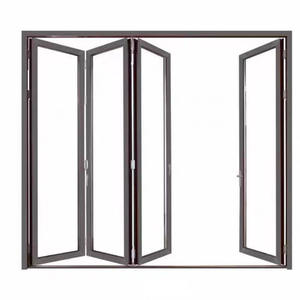 Portes intérieures en acier et verre trempé, modernes, luxueuses, anti-effraction, pour hôtels, halls, centres commerciaux, portes de protection contre les intempéries - Product Image 2