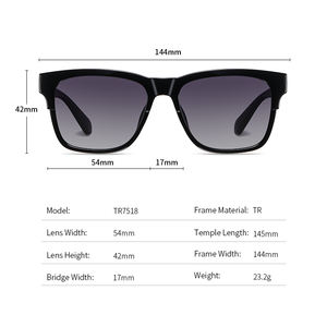 Nuevas Gafas de Sol Polarizadas para Hombre, Gafas de Sol Clásicas TR7518, Gafas de Sol Deportivas Coloridas con Patillas de Fibra de Carbono - Product Image 6