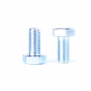 Hex Head Zinc Plated Steel Metric <b>Screws</b> Class 8.8 Standard Thread - Product Image 2