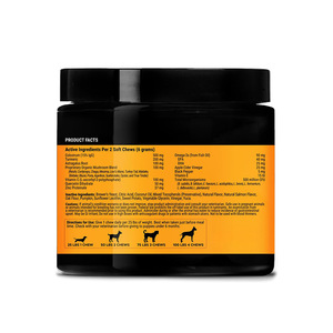 Probiotik alami Zinc & Kolostrum kunyah lembut untuk anjing menenangkan alergi musiman & mendukung kesehatan imun & usus - Product Image 5