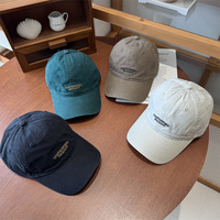 Casquette de baseball unisexe réglable en coton respirant et coupe-vent pour la protection solaire estivale