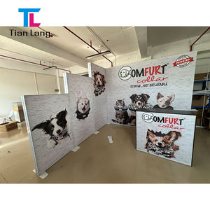 TIANLANG บูธจัดแสดงแบบโค้ง10ftX30ft ฉากหลังงานแสดงสินค้างานแสดงสินค้างานแสดงสินค้างานแสดงสินค้างานแสดงสินค้างานแสดงสินค้ากล่องไฟบูธอุปกรณ์สำหรับงานแสดงสินค้า - Product Image 2