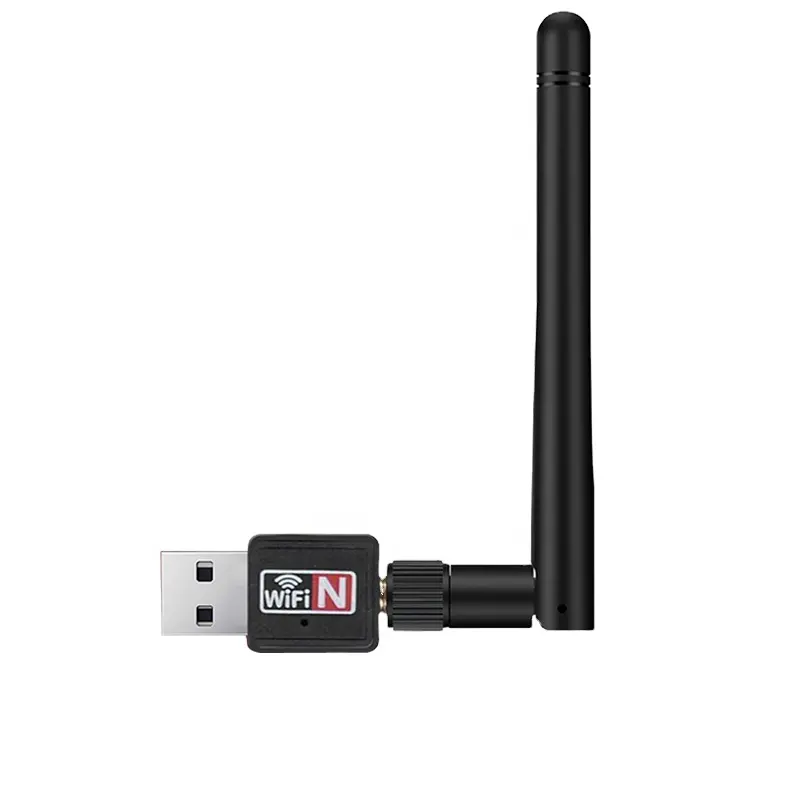 USB wifi kablosuz ağ kartı 802.11b/n/g Ethernet Wifi alıcısı 300M 2.4G USB Wifi adaptörü WiFi güvenlik cihazı