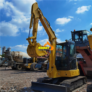 Komatsu มือสอง PC55mr-2 PC55 PC35mr-3 PC40mr-2 PC30mr-2 PC55mr-2รถขุดขนาดเล็กที่มีแผ่นยางรถขุด Komatsu PC35 - Product Image 3