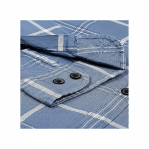 Camiseta informal de manga larga para hombre 2024, tela Dobby transpirable personalizada, algodón de poliéster puro, antiarrugas - Product Image 1