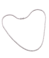 Bijoux fantaisie collier bat bijoux collier fait à la main en acier inoxydable romantique 925 collier en argent Sterling chaîne à maillons à la mode