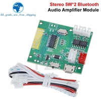 TWS Bluetooth 5.3 Carte amplificateur de puissance 5W + 5W 3.7V 5V Miciro USB True Wireless Stereo Module pour voiture Home Speaker Subwoofer DIY