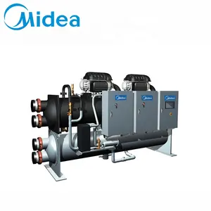 Midea бренд industri chiller 900-1300kw высокая эффективность Инверторный двигатель коммерческий промышленный охладитель холодной воды