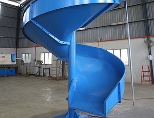 Truelisort Nouveau convoyeur à spirale multi-<span class=keywords><strong>goulotte</strong></span> en acier inoxydable durable, connectable à une ligne de convoyeur à bande, réglable pour entrepôt et commerce de détail - Product Image 3