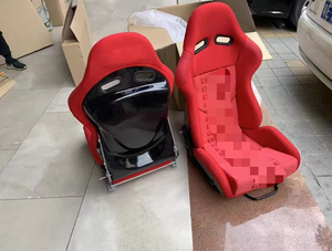 Sièges de course automobile à dégagement rapide, design pliable vers l'avant, style rabattable, sièges de <span class=keywords><strong>voiture</strong></span> modifiés - Product Image 2