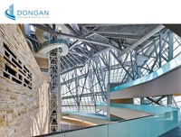 Complexe commercial préfabriqué en structure métallique à faible coût, musée personnalisé
