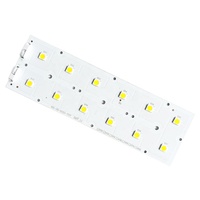 Module de carte PCB LED SMD pour éclairage industriel et minier, module PCB 50W SMD 5050 en aluminium, vente en gros et au détail