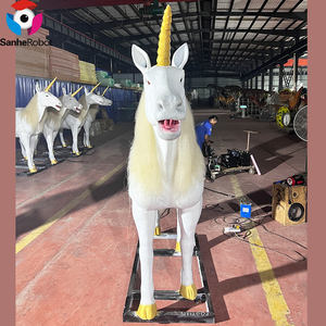 Escultura Mecánica de Caballo Grande Personalizada, Caballos Robóticos Animatrónicos para Exhibición en Casa, Parque de Atracciones, Jardín, Granja - Product Image 5