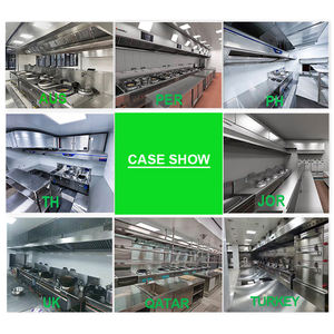 Campana extractora de <span class=keywords><strong>chimenea</strong></span> comercial de acero inoxidable con precipitador electrostático ESP para cocina de Hotel - Product Image 5