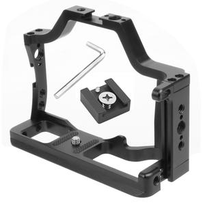 Cage stabilisatrice vidéo pour appareil photo CNC pour <span class=keywords><strong>Canon</strong></span> EOS <span class=keywords><strong>M50</strong></span>/M5/<span class=keywords><strong>M50</strong></span> Mark II, étui de protection avec support de sabot froid, accessoires plein format - Product Image 2