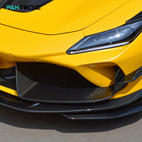 Kit carrosserie en fibre de carbone sèche préimprégnée Paktechz, prise d'air avant pour Ferrari F8 Spider Tributo