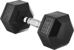 Hot Selling Fitness Machine Rubber Wrapping Coated Cast Iron Hexagonal <strong>Dumbbell</strong> in lb for Home Gym Hex <strong>Dumbbells</strong> - Product Image 2