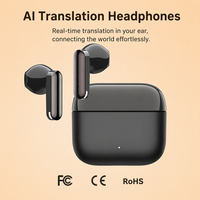 Écouteurs Traducteurs de Langues avec Double Microphone, Confort Optimal, Traduction Instantanée, Fabricant Direct
