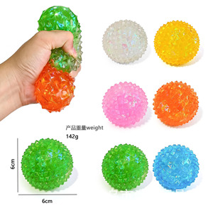 Jouet anti-stress Shang Run Burr Ball 6cm en TPR, jouet de décompression à presser pour les jeunes, unisexe - Product Image 1