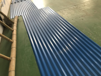 Feuille ondulée de profil de bobine de tôle de toiture en acier galvanisé par aluminium ondulé enduit de couleur roulant formant la machine