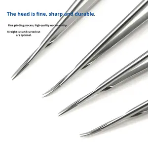 Ciseaux de Neurochirurgie en Acier Inoxydable, Ciseaux en Forme de Pistolet, Ciseaux Microchirurgicaux, Ciseaux Tissulaires, Ciseaux de Neurochirurgie - Product Image 2