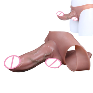 Calzoncillos con Pene Hueco Realista, Dildo Elevado para Juegos de Hombres y Mujeres, Alargador de Pene, Ropa Interior, Juguetes Sexuales de Silicona para Lesbianas y Gays - Product Image 3
