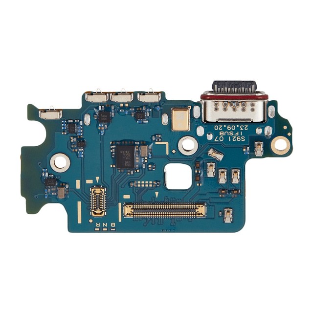For Galaxy S24 International Version USB-C Charging Port Board and Sim Card Reader Mobile Phone Motherboard