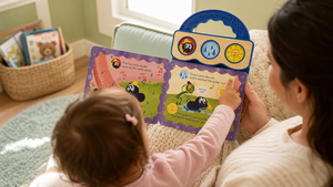 Livre sonore interactif portable avec poignée, thèmes Passe-temps, Météo et Animaux, pour l'apprentissage précoce et éducatif - Product Image 4