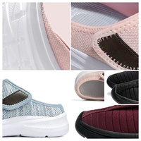 Chaussure pour pied diabétique, durable, légère, semelle intermédiaire en EVA, semelle intérieure respirante, bout large, confortable, antidérapante, unisexe, toutes saisons