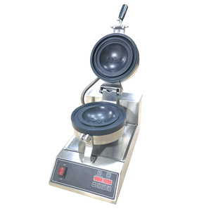Machine à hamburgers UFO 220V, nouvelle, portable, facile à utiliser pour les petites entreprises, avec moule surdimensionné personnalisé et motif logo. - Product Image 6