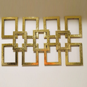 Métallique Fer Forgé Fleur Mur Art Creative Décor À La Maison Ornement pour Salon Tenture Murale Conception - Product Image 6