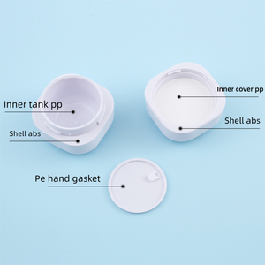 Biểu Tượng Tùy Chỉnh Màn Hình In Ấn UV In Ấn Mặt Kem Rỗng Lọ Nhựa 20G 30G 50G Mỹ Phẩm Các Loại Kem Bao Bì Cơ Thể Chà Kem - Product Image 3