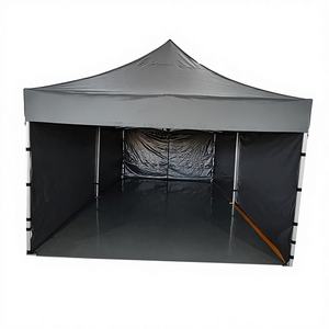 Carpa Plegable con Estructura de Aluminio, Carpa Hexagonal para Jardín, Toldo para Fiestas, Exposiciones, Ferias Comerciales, de Una Sola Capa - Product Image 4